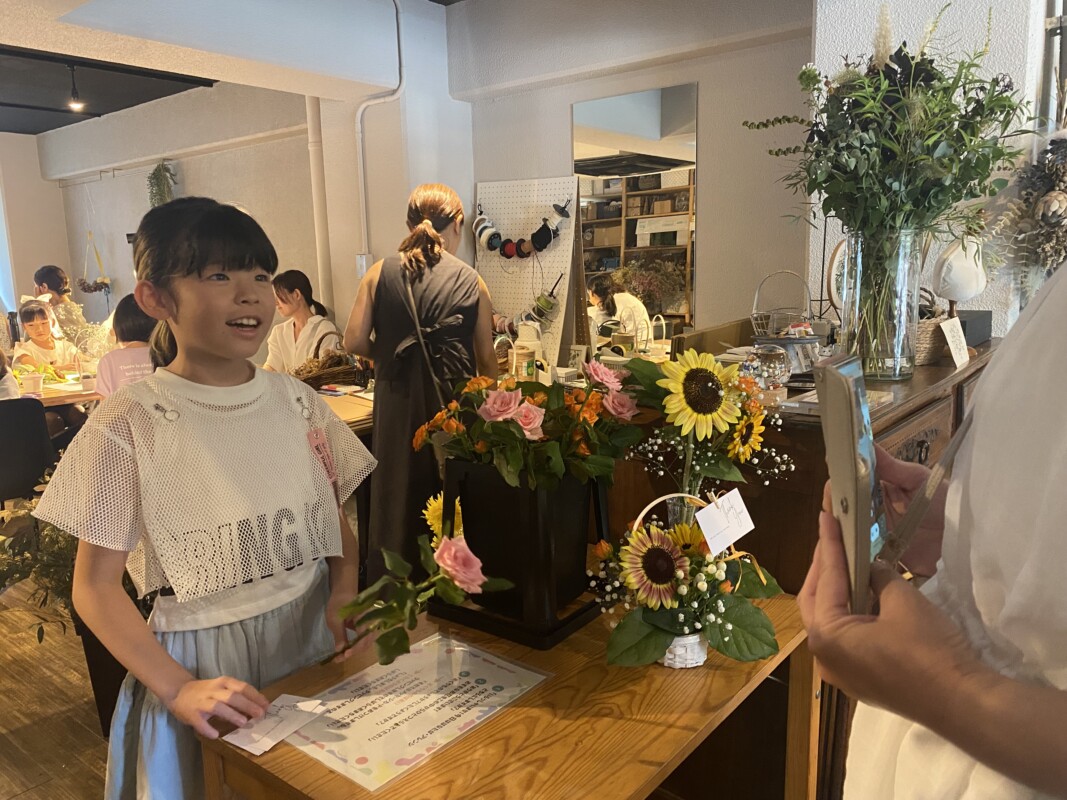 お花屋さん体験