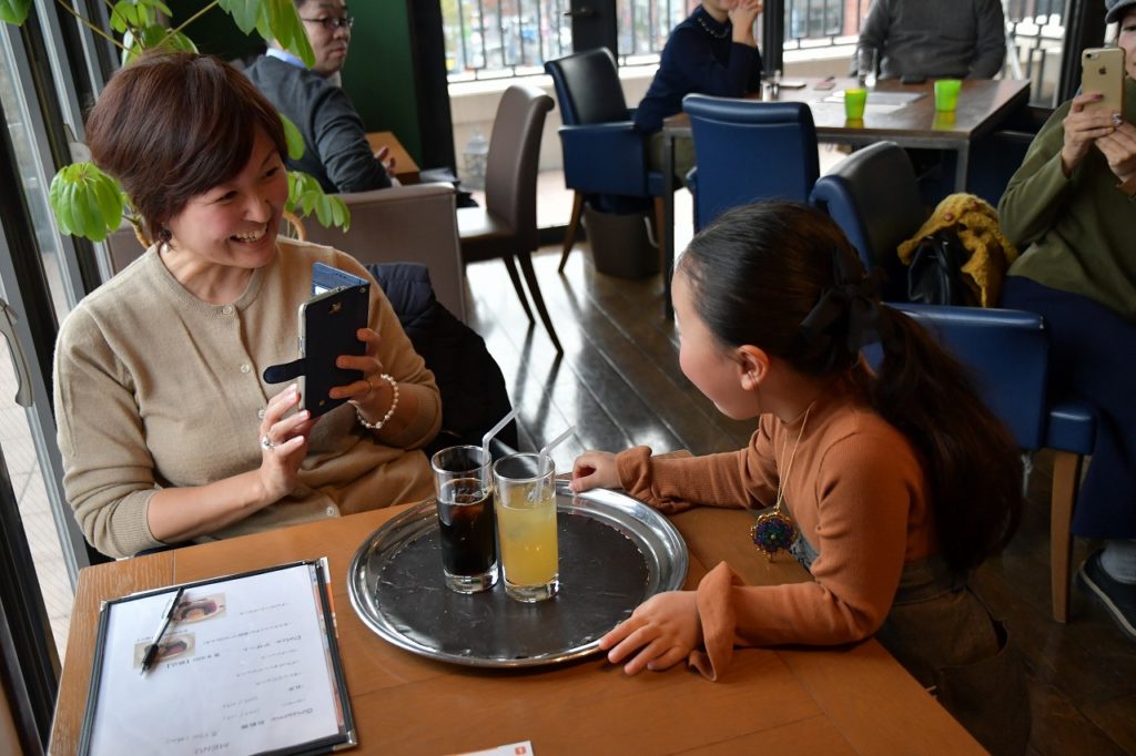 星ヶ丘のカフェでお仕事体験