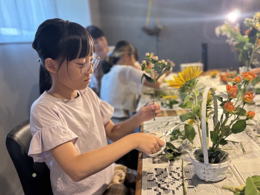 お花屋さん体験