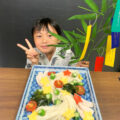 五色の短冊とカラフルそうめんで七夕をアップデート│小学生オンライン体験