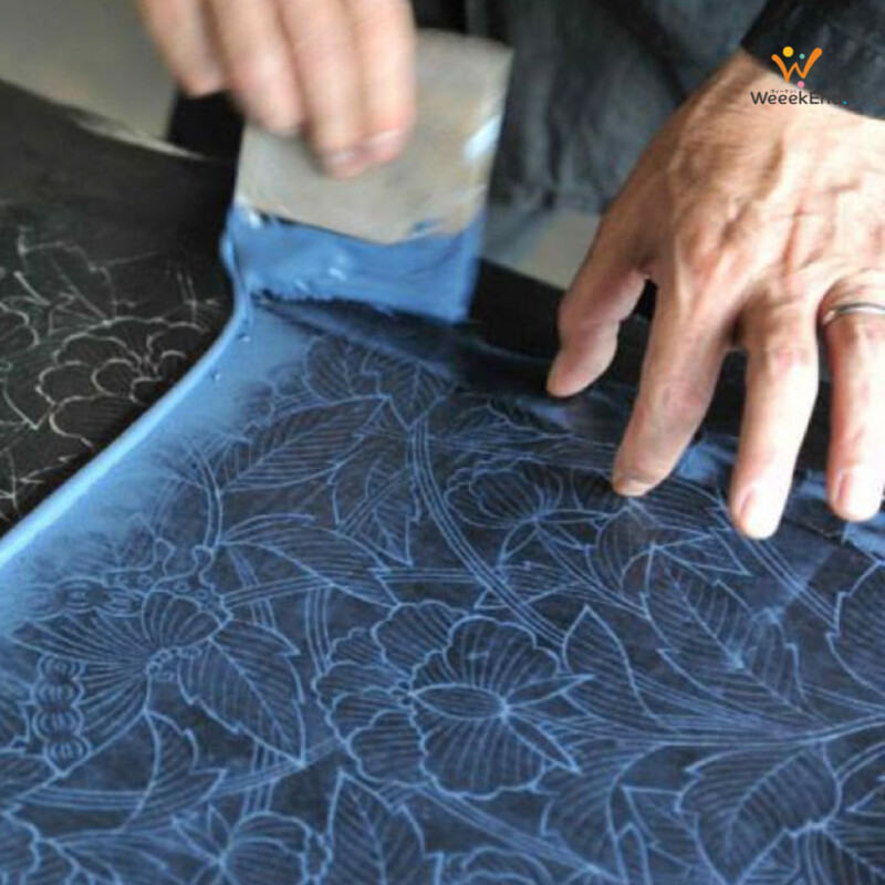 名古屋｜伝統文化を学ぶ！友禅工芸士のお仕事体験 | 親子体験なら